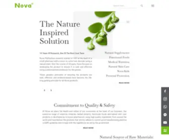 Nova.com.my(Health and beauty company) Screenshot