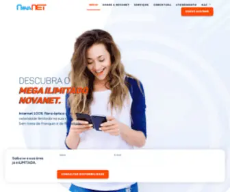 Nova.net.br(Internet de alta velocidade) Screenshot