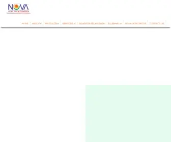 Novaagritech.com(Our network about us nova agri group nova agri group) Screenshot