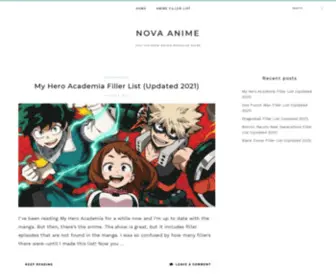 Novaanime.org(novaanime) Screenshot