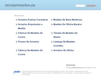 Novaarmarios.es(Nova Armarios. Armarios de diseño a medida) Screenshot