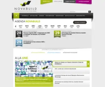 Novabuild.fr(L'ecoconstruction est notre avenir) Screenshot