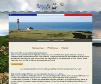 Novacadie.ca(Novacadie Tours) Screenshot