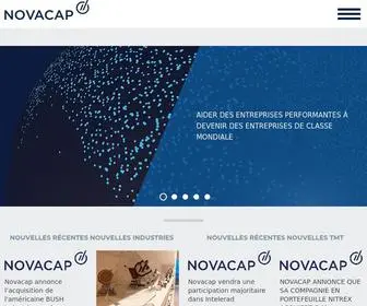 Novacap.ca(Placement Priv) Screenshot