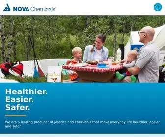 Novachem.com(NOVA Chemicals) Screenshot