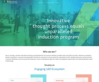 Novaclearning.com(Digital Learning Solutions) Screenshot
