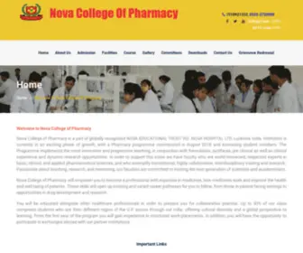 Novacollegeofpharmacy.in(Best Nova College of Pharmacy) Screenshot