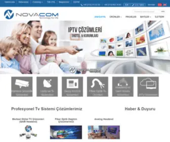 Novacom.com.tr(Novacom Technology) Screenshot