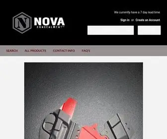 Novaconcealment.com(Nova Concealment) Screenshot