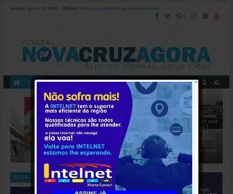 Novacruzagora.com.br(Nova Cruz Agora) Screenshot