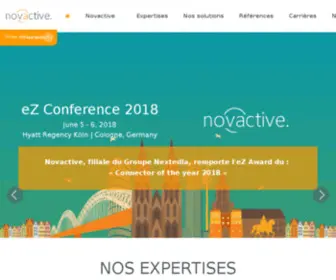 Novactive.fr(Web & Mobile) Screenshot