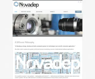 Novadep.com(Home) Screenshot