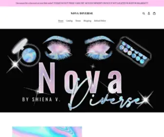 Novadiverse.com(Nova Diverse) Screenshot