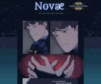 Novaecomic.com(Novae Comic) Screenshot