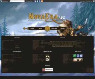 Novaerarpg.com(Nova Era RPG) Screenshot