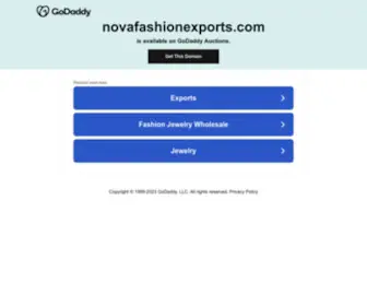 Novafashionexports.com(集团有限公司) Screenshot