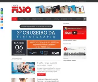 Novafisio.com.br(Tudo sobre fisioterapia) Screenshot