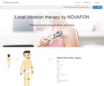 Novafonusa.com(Therapy) Screenshot