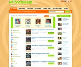 Novagame.com(Free Download Games for PC and Mac) Screenshot