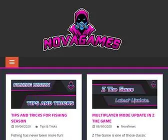 Novagames.org(Top Gaming News) Screenshot