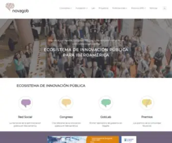 Novagob.org(NovaGob Inicio) Screenshot