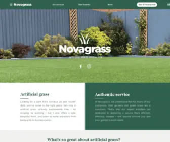 Novagrass.co.uk(Novagrass UK) Screenshot