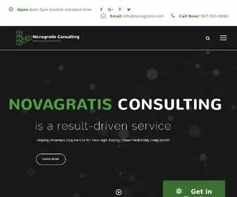 Novagratis.com(Lead Generation) Screenshot