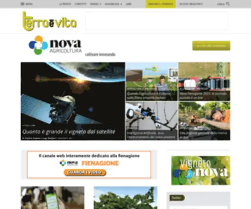 Novagricoltura.com(Nòva) Screenshot