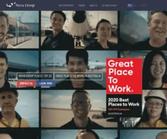 Novagroup.com.au(Nova Systems) Screenshot