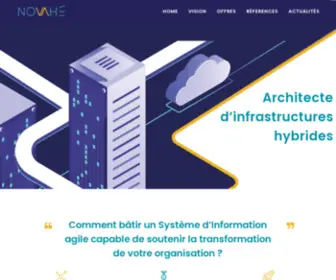 Novahe.fr(Novahé) Screenshot