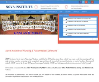 Novainstituteofnursing.com(Nova institute) Screenshot