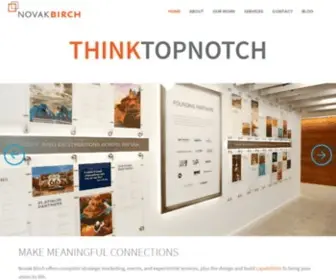 Novakbirch.com(Brand Marketing) Screenshot