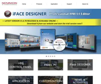 Novakon.com.tw(Novakon Co) Screenshot