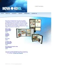 Novakool.com(Nova Kool) Screenshot