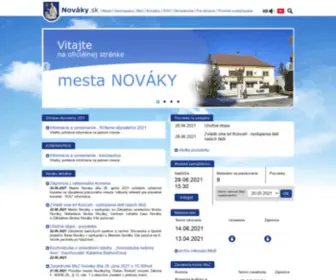 Novaky.sk(Oficiálna) Screenshot