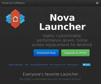 Novalauncher.com(Nova Launcher) Screenshot