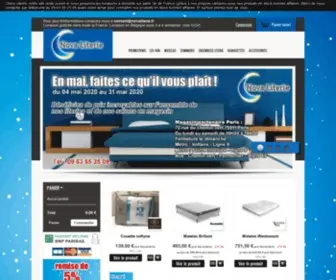 Novaliterie.com(Nova Literie) Screenshot