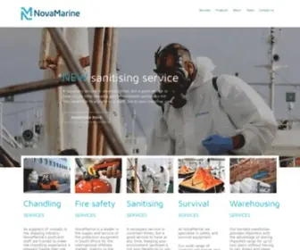 Novamarine.co.za(Novamarine) Screenshot