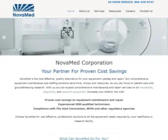 Novamedcorp.com(NovaMed Corporation) Screenshot