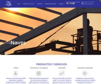 Novametal.cl(Expertos en Naves industriales y Galpones) Screenshot
