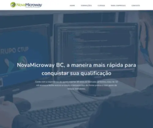 Novamicrowaybc.com.br(Conheça a novamicroway) Screenshot