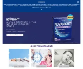 Novanight.it(Aiuta a dormire per tutta la notte) Screenshot