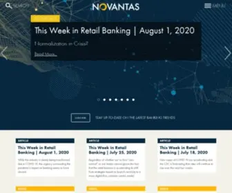 Novantas.com(Home) Screenshot