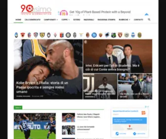 Novantesimo.com(Dal campo al calciomercato) Screenshot