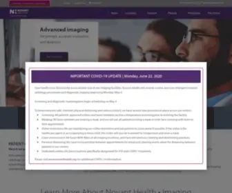 Novanthealthimaging.com(Novant Health Imaging) Screenshot