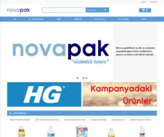 Novapak.com.tr(Nova Pak) Screenshot