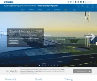 Novapoint.com(Novapoint & Quadri) Screenshot