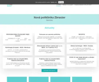 Novapoliklinikazbraslav.cz(Poliklinika Praha 5) Screenshot