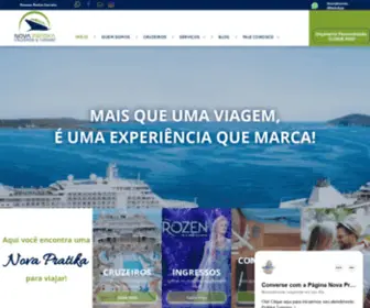 Novapratika.com.br(Nova Pratika Turismo) Screenshot