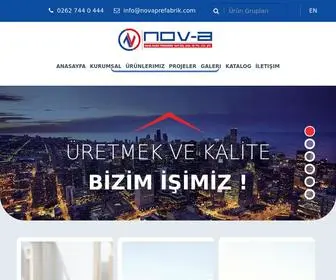 Novaprefabrik.com(En Güncel Prefabrik) Screenshot